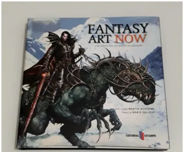 Livro de Arte Fantástica Fantasy Art Now