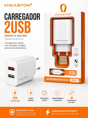 Carregador H?MASTON V8