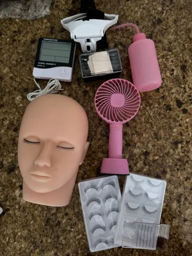 Kit para alongamento de cílios