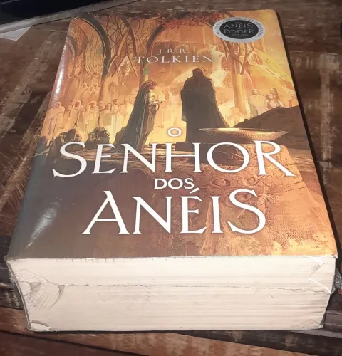 Livro original O Senhor dos Anéis, de J.R.R. Tolkien, Volume Único Completo Lacrado