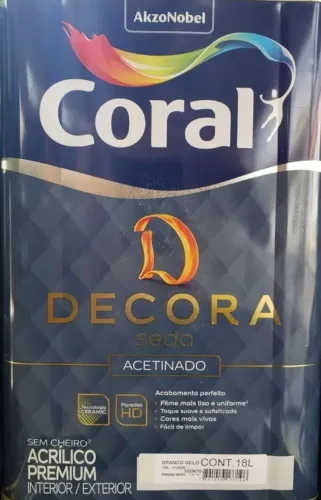 Tinta Coral Decora - Braço Gelo Acetinado 