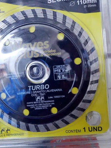 Disco de corte 
