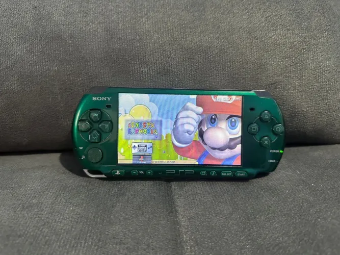 Psp Raro Edição Verde Metal Gear