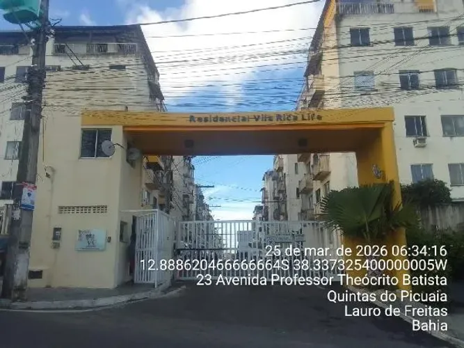 Condições especiais Apartamento no Caji, Lauro de Freitas - BA, Apto 202, 2 quartos, 41,4