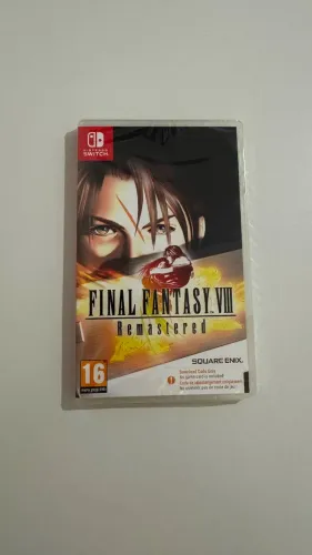 Jogo Lacrado Final Fantasy VIII Remastered Nintendo Switch Europeu Code in a Box