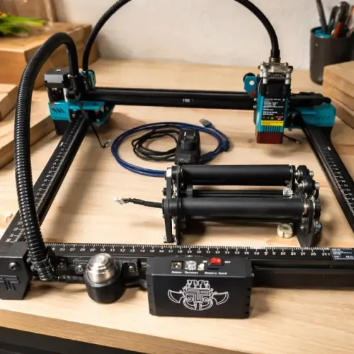 Máquina Laser Two Trees Tts 5.5w + Rotary Roller Ortur