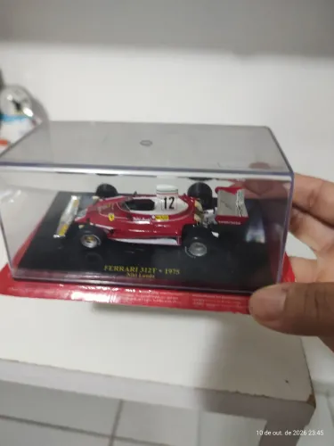 Ferrari 312T - 1975 Niki lauda e Enzo Ferrari