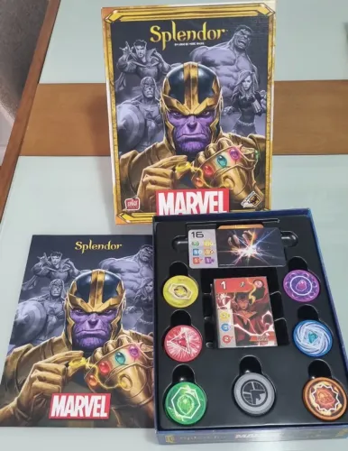 Splendor Marvel Jogo Tabuleiro