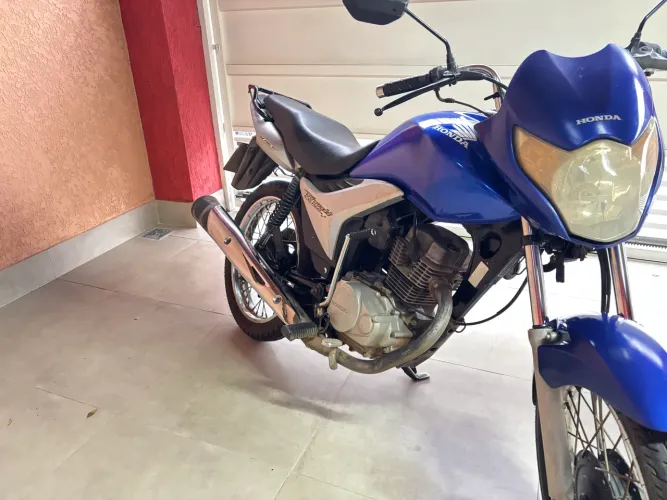 Honda CG Titan KS Mix 150 Azul | Econômica e Confiável | Aceito Trocas