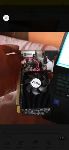 Placa De Video Dazz Geforce Gt730 2gb Ddr3 64bit Single Fan (Usado)