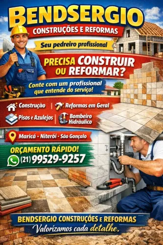 PEDREIRO DISPONÍVEL 