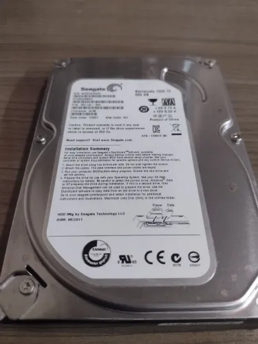 HD 500GB Barracuda Seagate 7200RPM