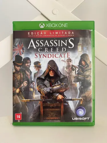 jogo assassin's creed syndicate edicao limitada xbox one (mídia física)