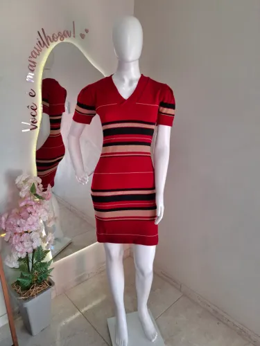 Vestido em Tricolinho