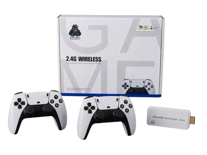 VÍDEO GAME STICK RETRÔ 20 MIL JOGOS 4K