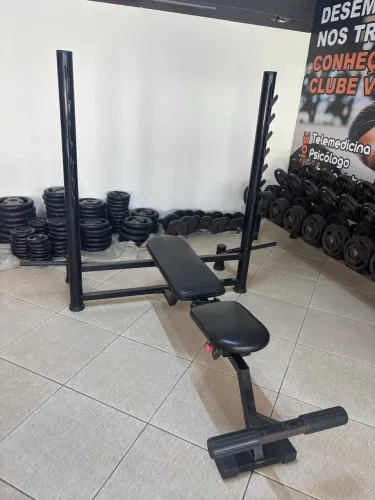 Supino profissional 2x1