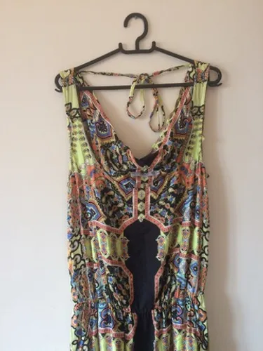 Vestido Curto Estampado (tam M)