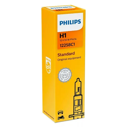 Lâmpada Philips Standard H1 12v 55w 12258c1
