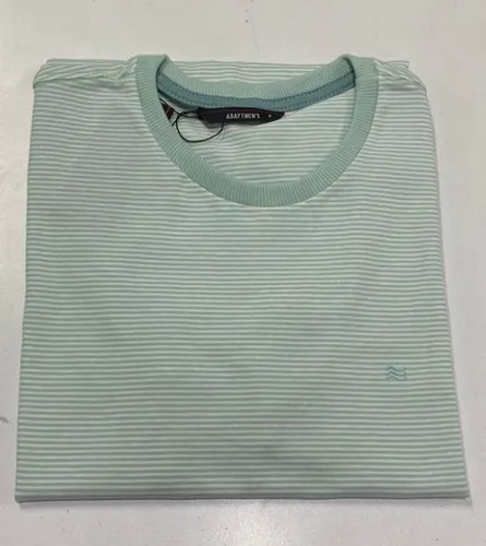 Camisas de Cotton Listradas 