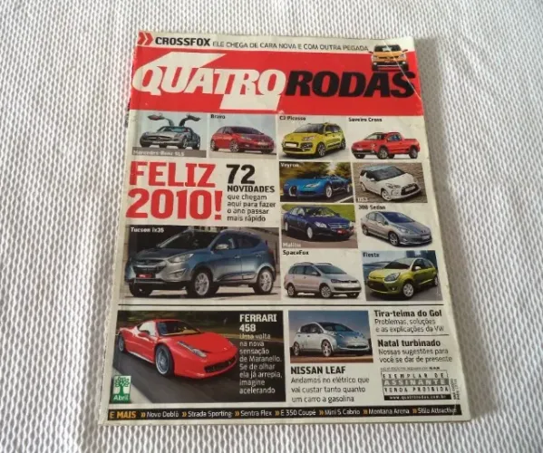 Revista Quatro Rodas Dezembro 2009. Edição 598.