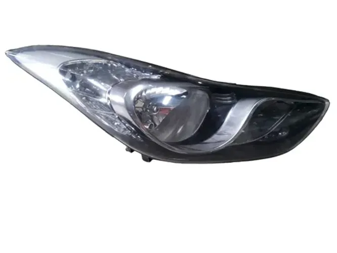 Farol Esquerdo Hyundai Elantra Mascara Negra 2012 a 2016