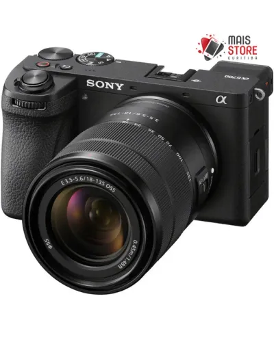 Câmera Sony A6700 (ILCE-6700M) KIT 18-135MM Black (Novo/Lacrado)