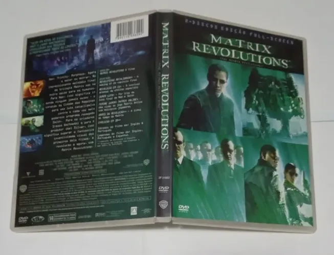( Leia ) DVD Duplo Matrix Revolutions Original