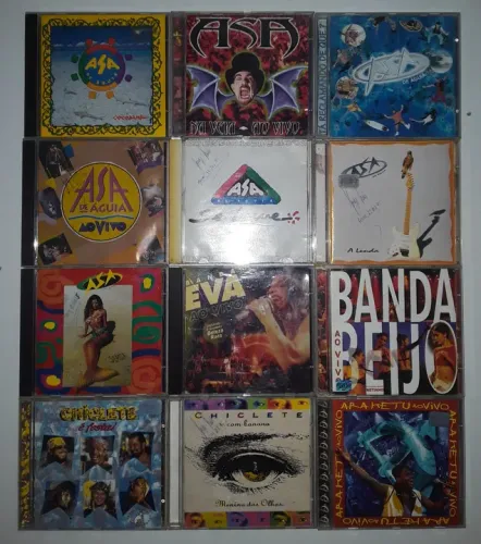 Cds asa de aguia chiclte com banana banda beijo lote