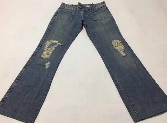 Calça Jeans Casual M.officer Tamanho38 Estonada Otimo Estado