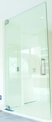 PORTA DE VIDRO TRANSPARENTE 08MM R$ 290,00)