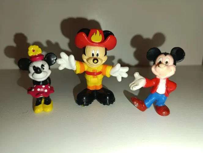 Lote miniatura Disney Mickey e miney