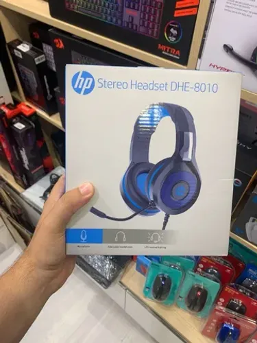 Headset Gamer HP Dhe-8010 - Novo Lacrado - Parcelamos Sem Juros