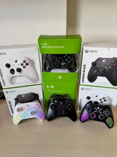 Controle Xbox One Séries PC TV novos - PLAYHOUSE