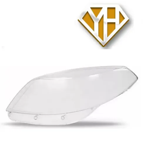 Lente Farol Principal Esq. Renault Sandero Cromado H4 YH 2007/2011 - YH-06-066-Z L