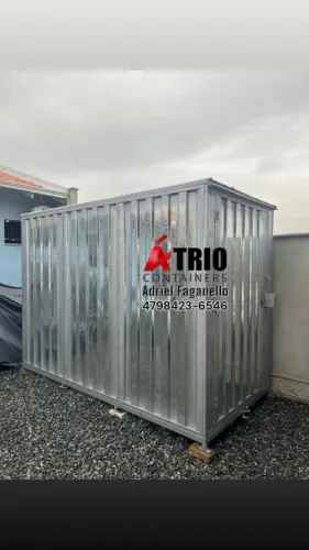 Containers Almoxarifado para obra