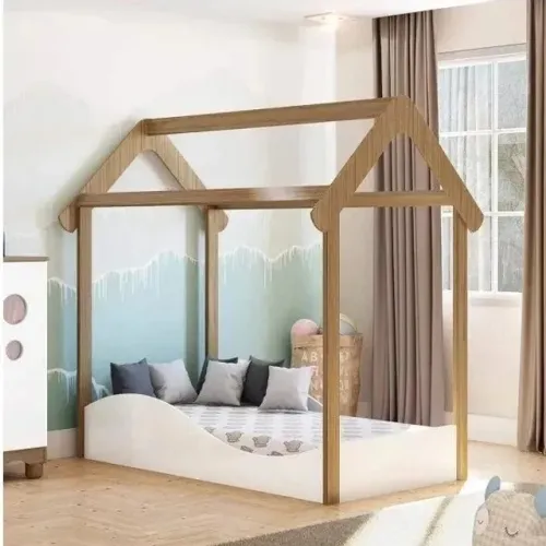 Cama Montessoriana Juvenil/Infantil 100% MDF. São Produtos Novos Direto da Fábrica.
