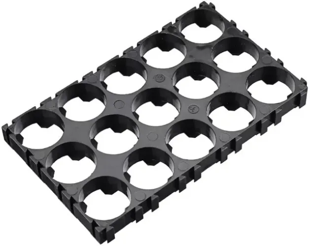 Suporte De Bateria 18650 3x5 Espaçador Plástico   Arduino Automação Robotica COD-CP361 