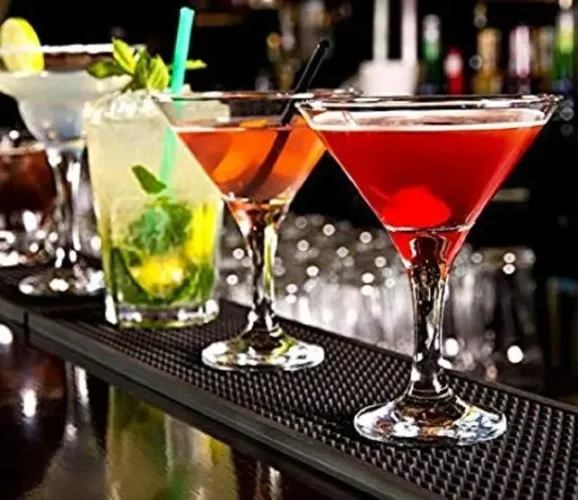 Tapete Bar Mat Barmat para Drinks Bebidas Coquetel Barman Bartender Festa etc