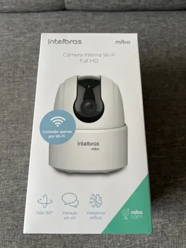 Câmera Inteligente Interna Wi-Fi Full HD iME360 Branco Intelbras