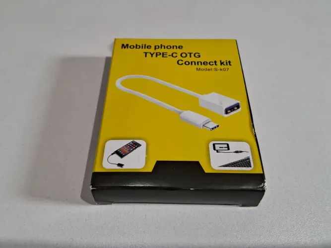 Adaptador OTG Tipo-C USB para Celular / Tablet