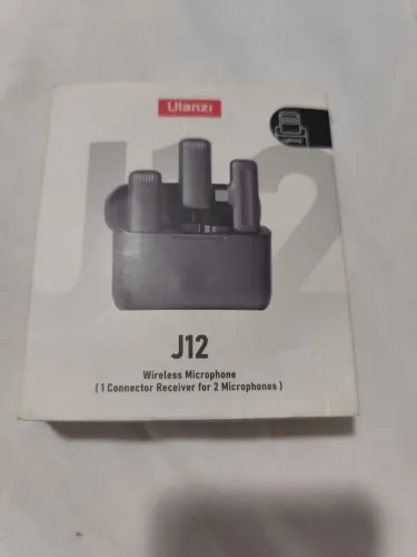 Microfone Wireless J12 Ulanzi para iPhone