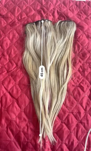 Mega Hair loiro claro 45cm