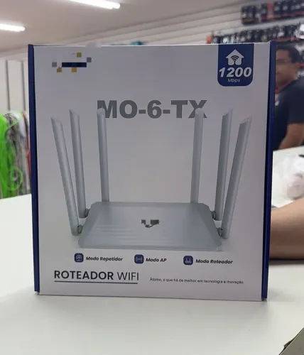 Roteador wi-fi 6antenas mo6tx