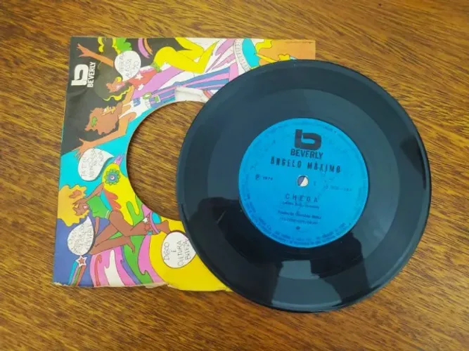Disco De Vinil Chega E O Homem De Ouro