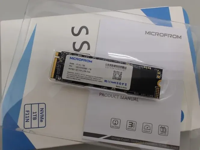 SSD 1TB M.2 NVME, Gen3x4 2280 NOVO (Já com Win 10 PRO - Pré Inst.) - Aceito Cartão/Pix .