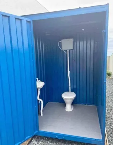 Container Banheiro para obras e eventos