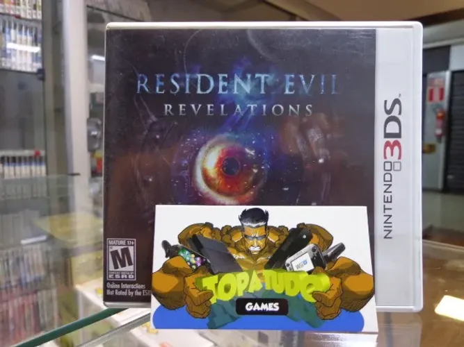 Jogo Resident Evil Revelations 3Ds Conservado
