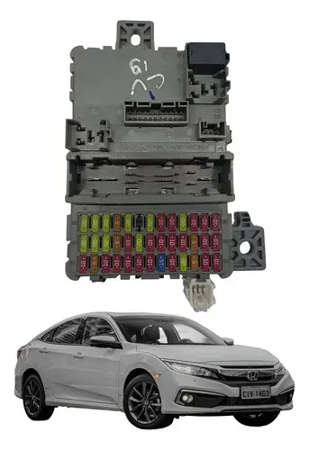 Caixa Fusivel Central Honda Civic 2.0 G10 2017 2021 Original