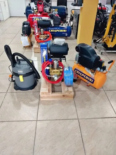 Lava jato Profissional Completo - Compressor Lavadora e Aspirador (Loja)