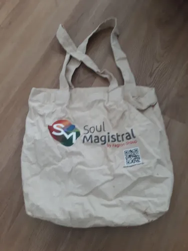 Bolsa Soul Magistral de Algodão Bege